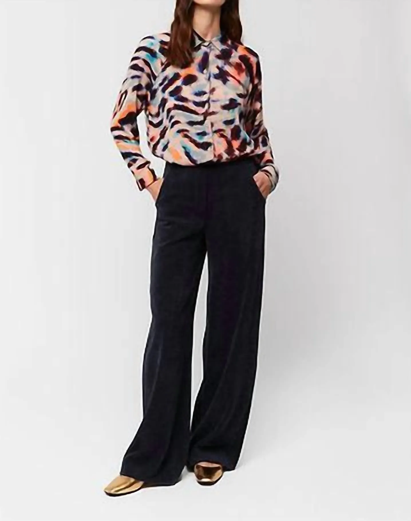 Aldo Martins - CHLOE BUTTON FRONT BLOUSE