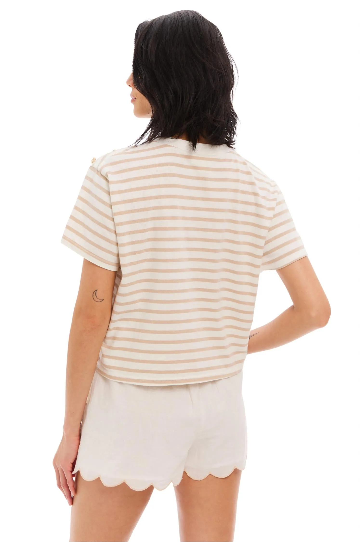 Allison New York - Stripe brooklyn tee