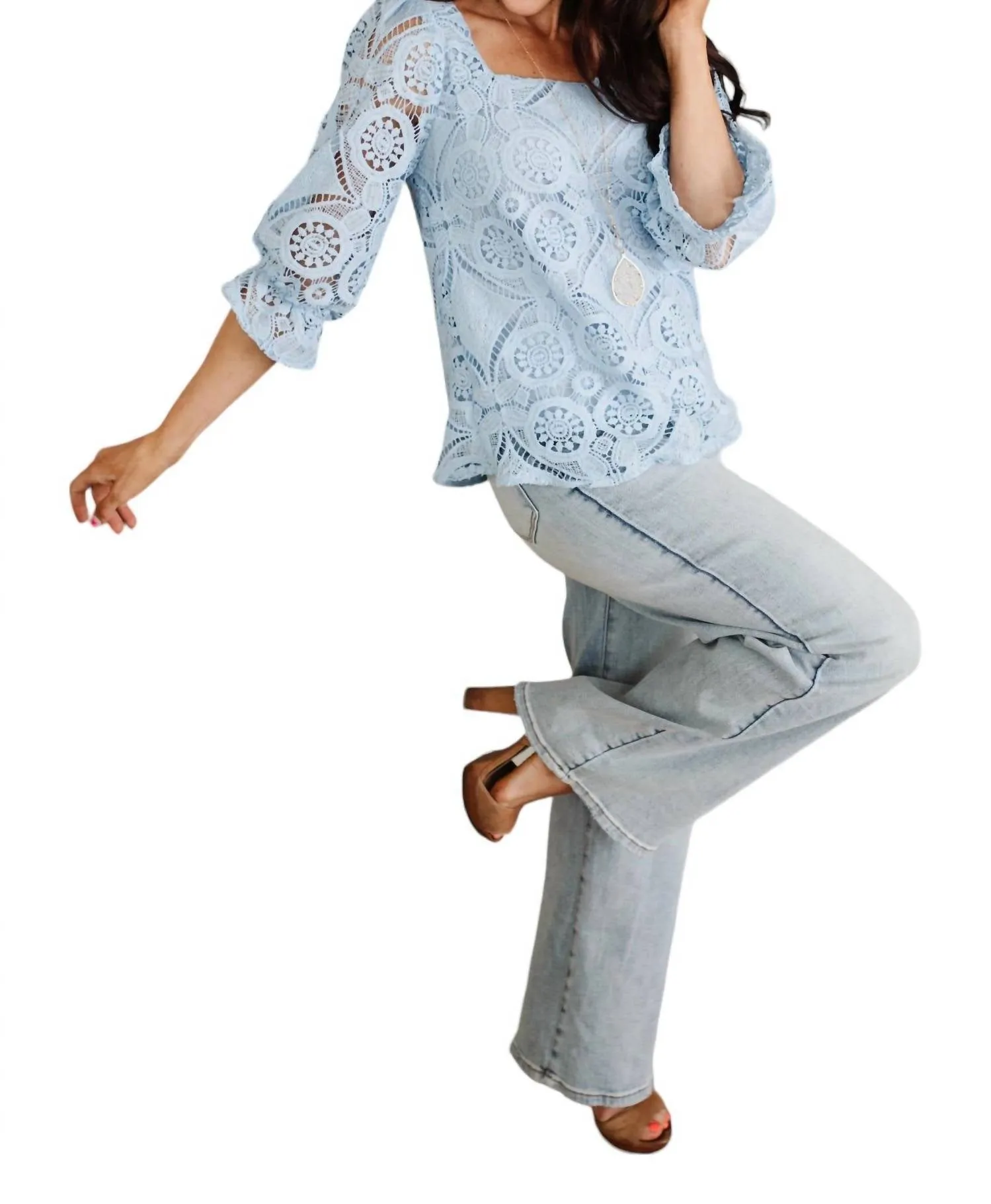 Andree By Unit - Lace Surprise Blouse