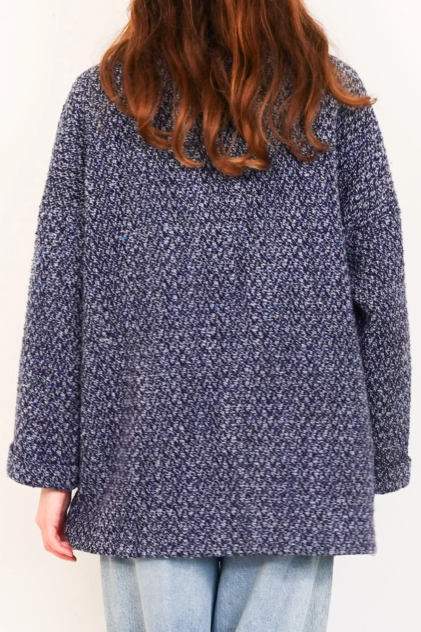 Blue wool coat RRP £400