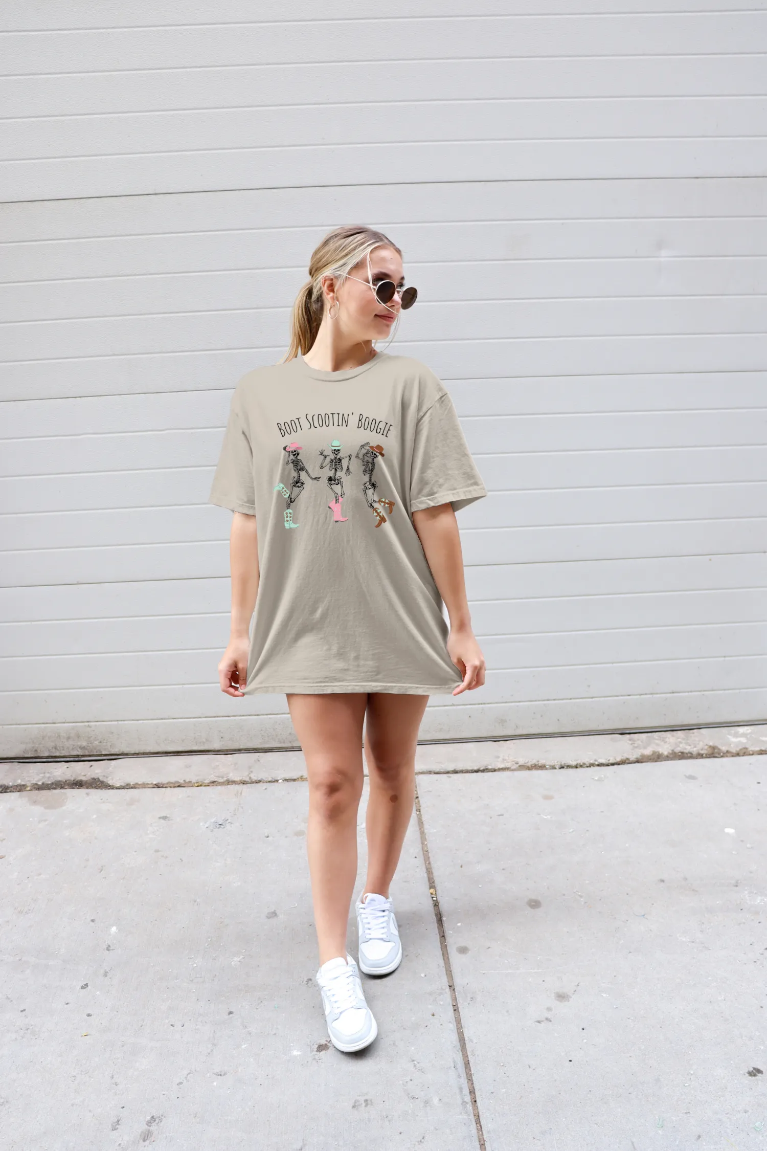 BOOT SCOOTIN SKELLY SS SHIRT