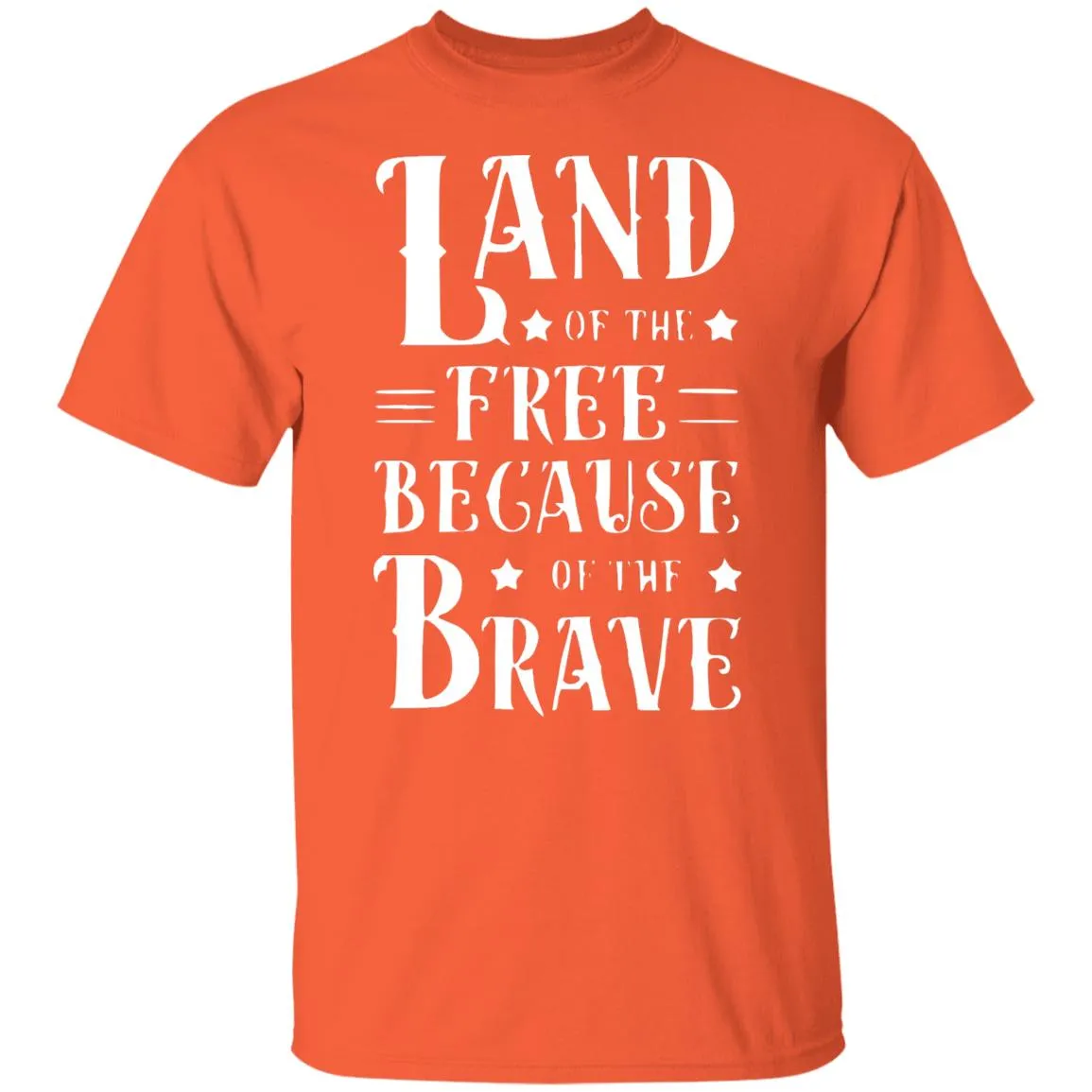 Land of the Free 5.3 oz. T-Shirt Unisex