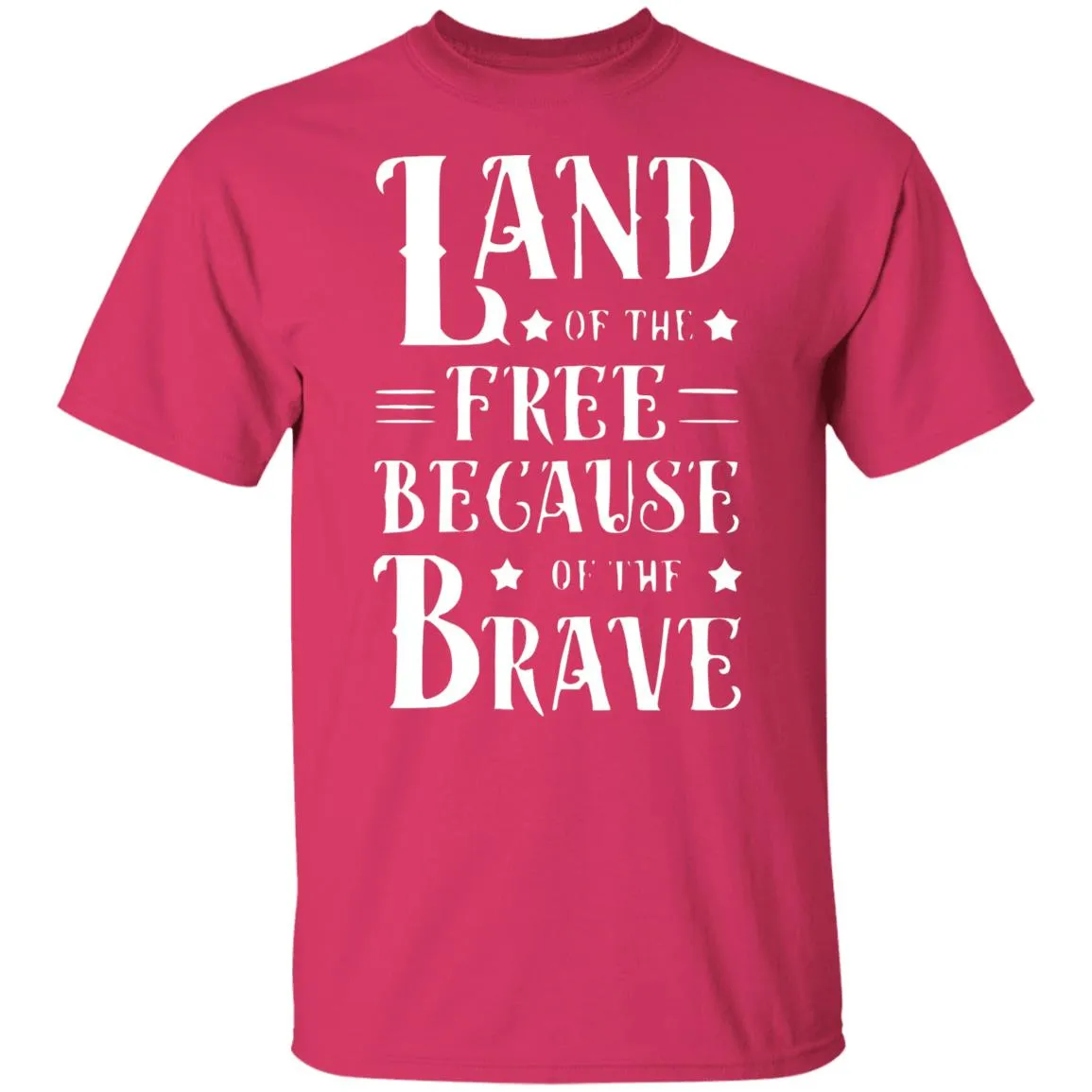 Land of the Free 5.3 oz. T-Shirt Unisex