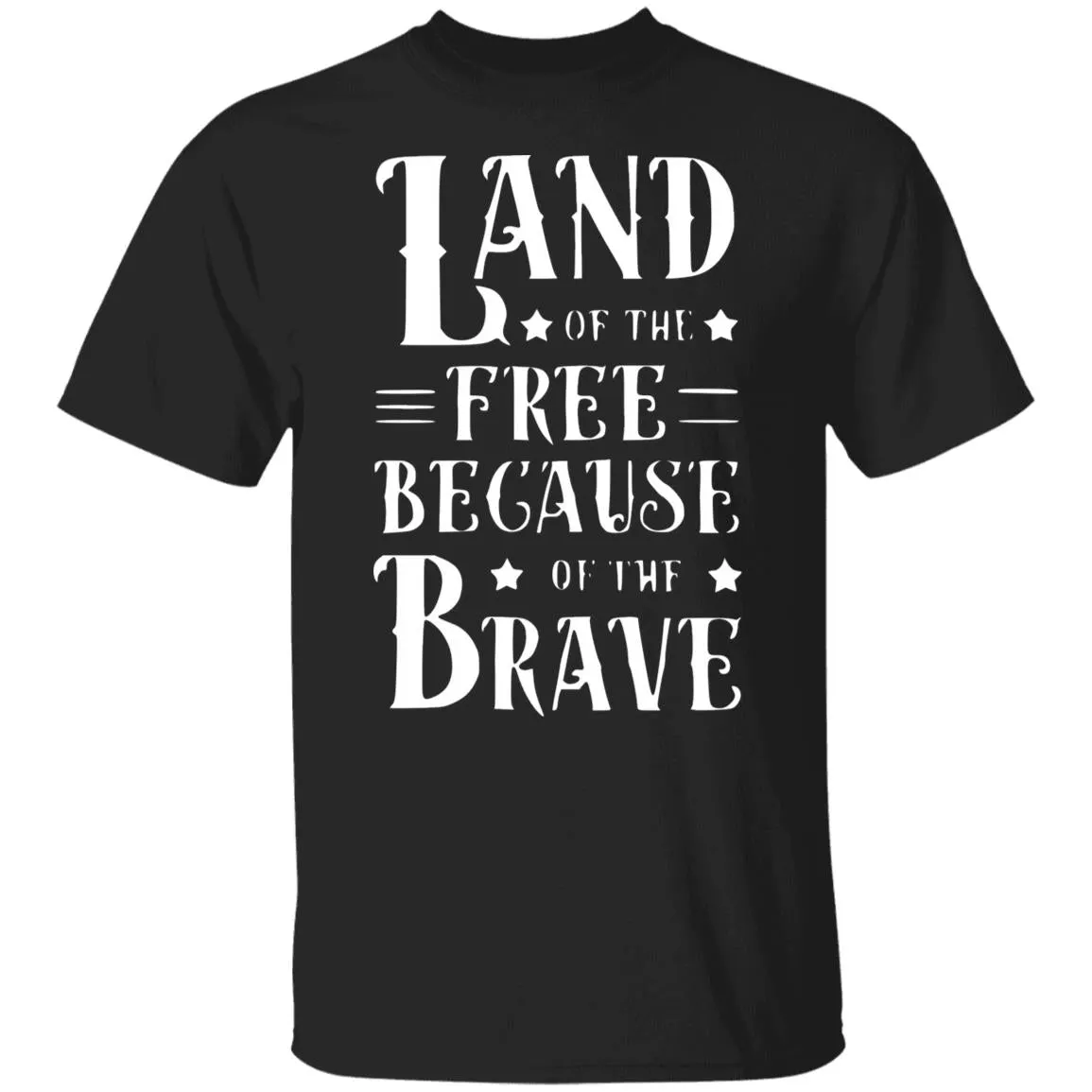 Land of the Free 5.3 oz. T-Shirt Unisex