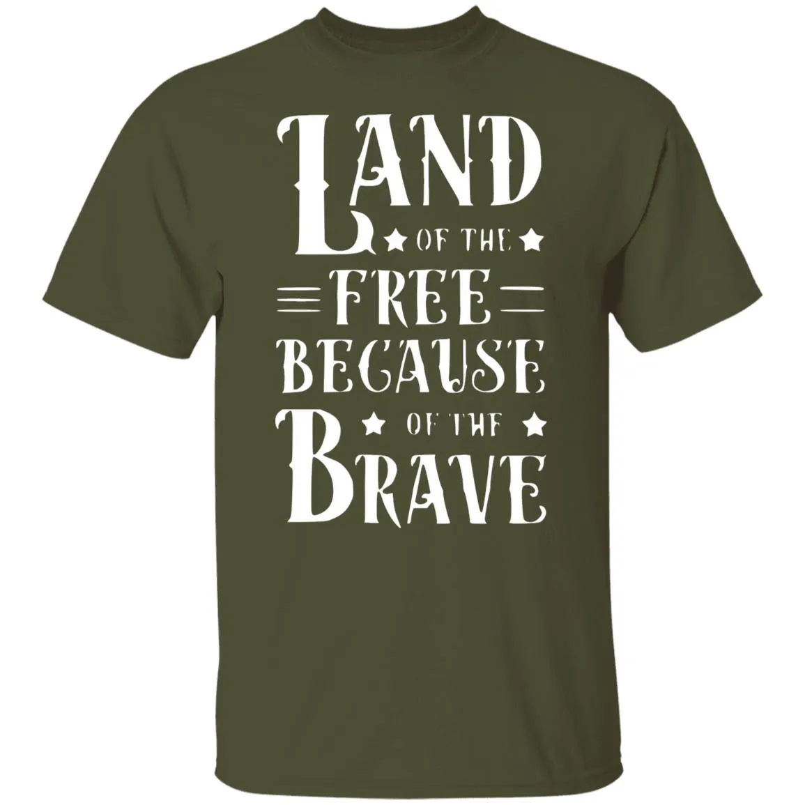 Land of the Free 5.3 oz. T-Shirt Unisex
