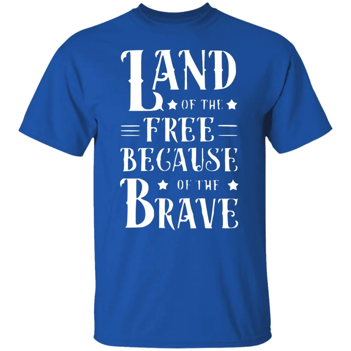 Land of the Free 5.3 oz. T-Shirt Unisex