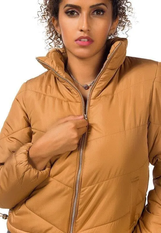 LONDON RAG Long Sleeves Puffer Jacket, 5 Colors