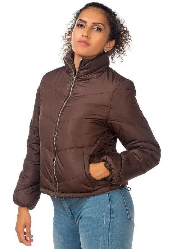 LONDON RAG Long Sleeves Puffer Jacket, 5 Colors