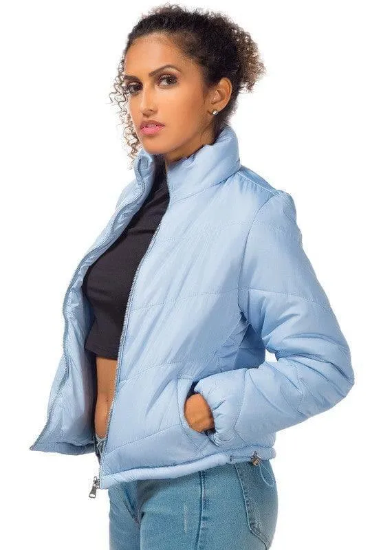 LONDON RAG Long Sleeves Puffer Jacket, 5 Colors