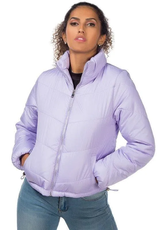 LONDON RAG Long Sleeves Puffer Jacket, 5 Colors