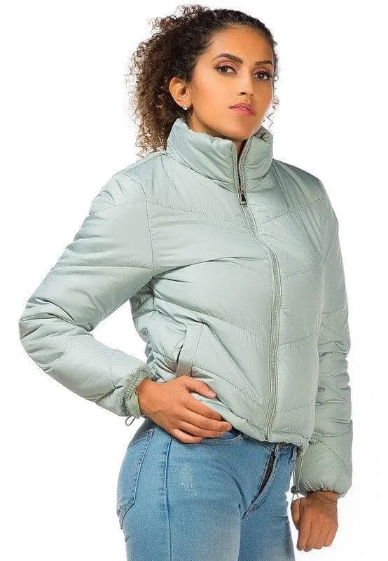 LONDON RAG Long Sleeves Puffer Jacket, 5 Colors
