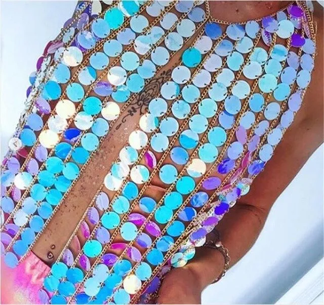 Sequind Mesh Holographic Top