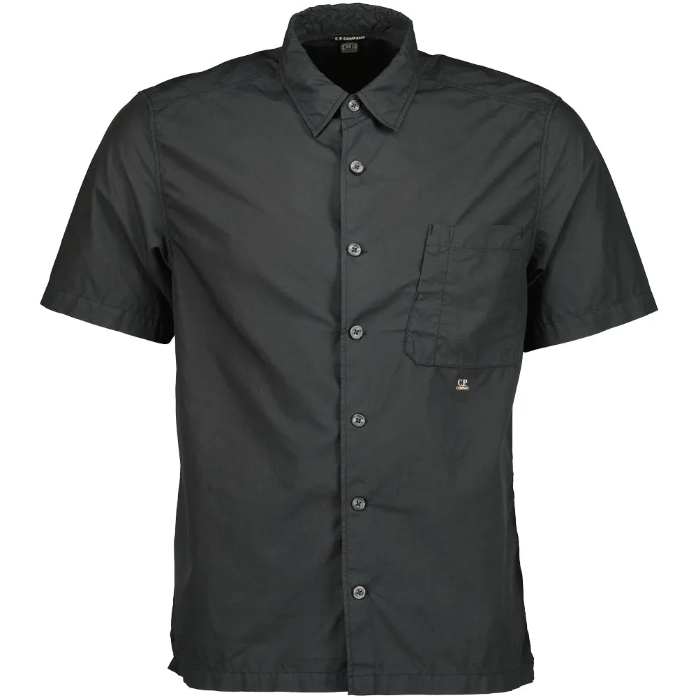 Short Sleeve Popeline Shirt
