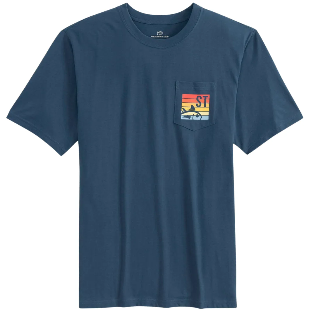 Sunset Cropped Skipjack Tee