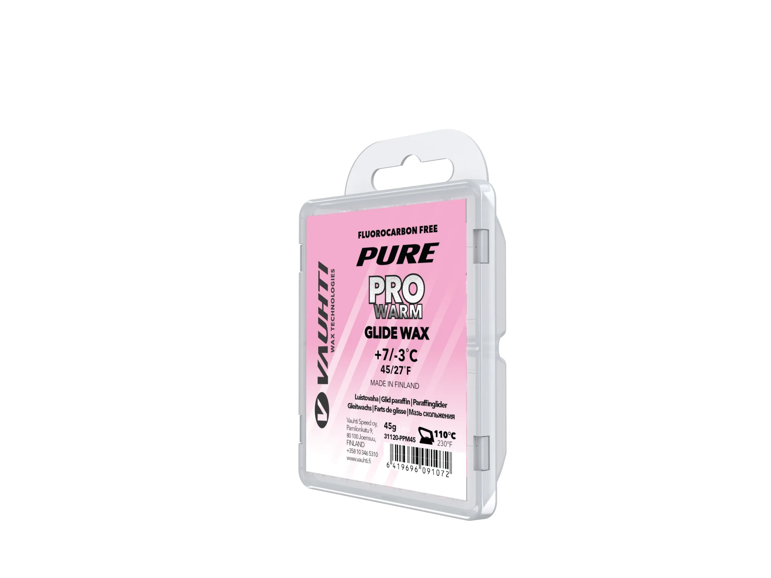 Vauhti PRO WARM Melt Wax | 45g (7C/-3C)