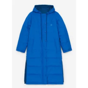 Women Elongated Puffer Reversible - Midnight Blue